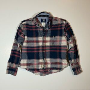 20X The Wrangler Jeans Co. Kids Plaid Shirt Rodeo Western Wear Size 5-6